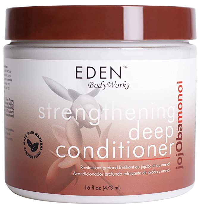 EDEN BodyWorks JoJoba Monoi Deep Conditioner | 16 oz | Moisturize, Soften & Repair Hair - Packagi... | Amazon (US)