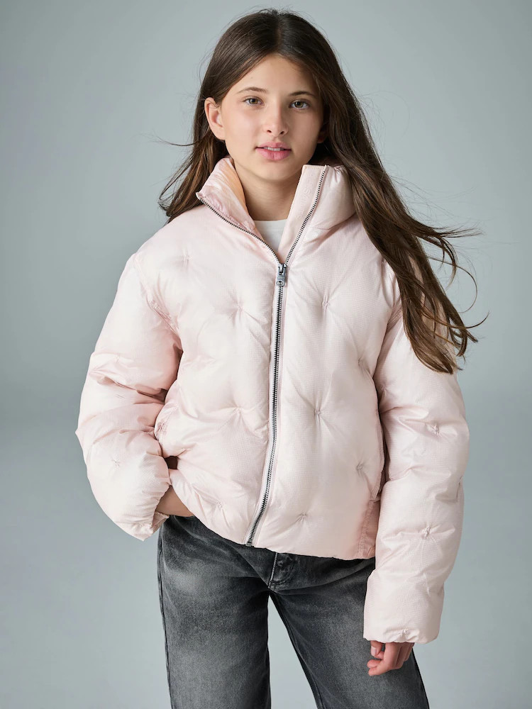 smALLSAINTS Light Pink Padded Jacket | Next EU