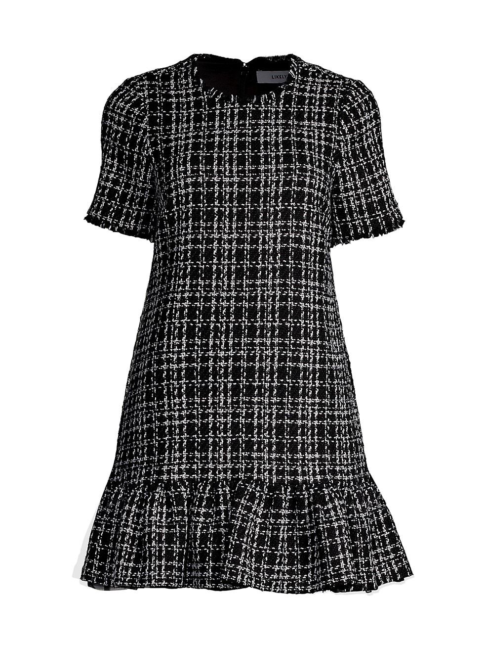 Demre Tweed Minidress | Saks Fifth Avenue