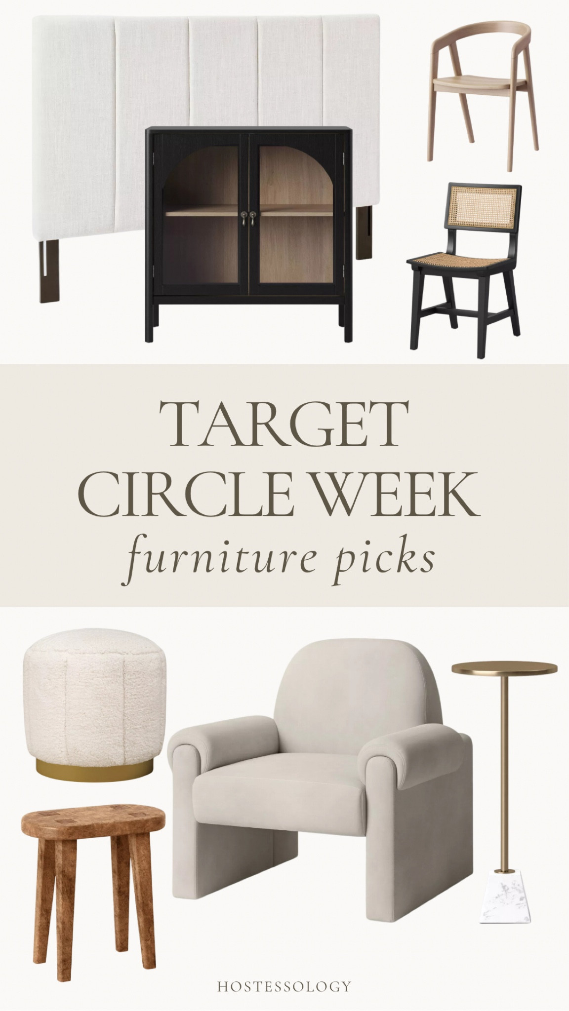 Target Circle Week - furniture picks. I have and love the two dining chairs & wood stool 🤎

#LTKHome #LTKxTarget