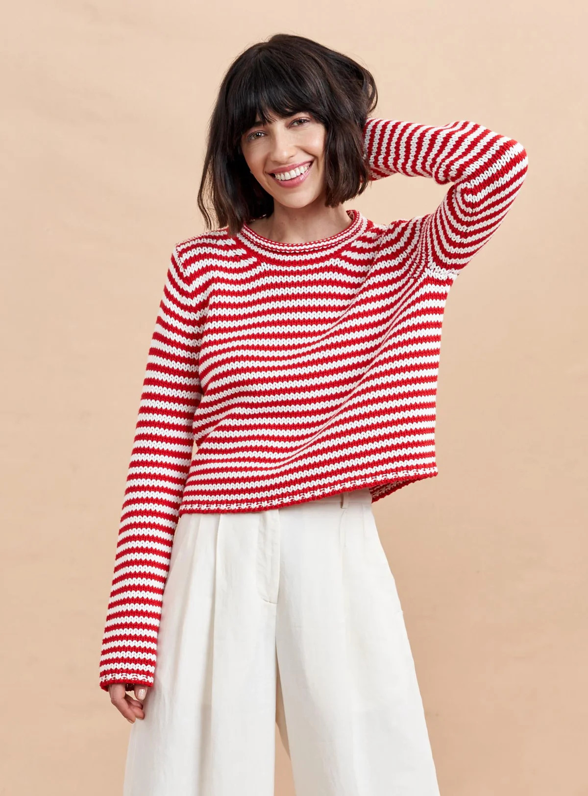 Mini Marina Fine Stripe Sweater | La Ligne
