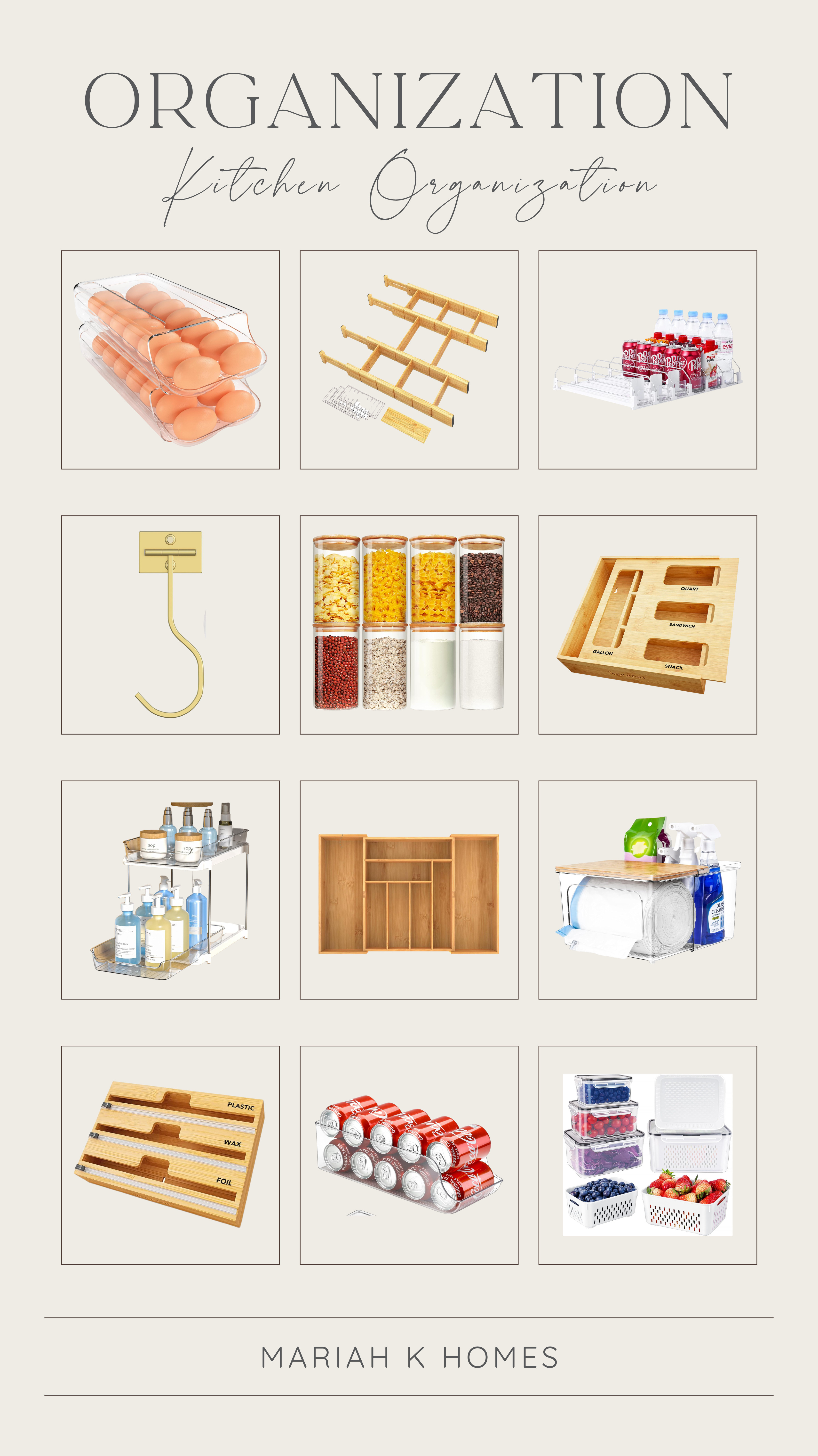 Organization mode is fully on over here. Kitchen organizers have made such a difference in how our home runs day to day, total game changers! 

 #LTKHome