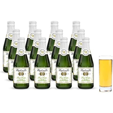 Martinelli's Gold Medal Sparkling Apple Cider, 8.4 oz Pack of 12 Bottles | Amazon (US)