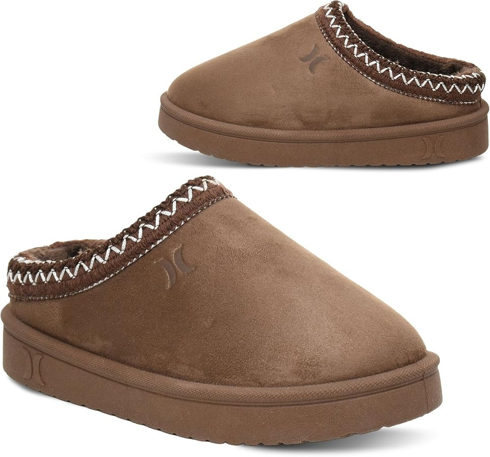 Hurley Kids Modi Slippers - Indoor and Outdoor Slip-On Shoes for Boys and Girls, Durable Clogs Wi... | Amazon (US)