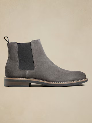 Chelsea Suede Boot | Banana Republic Factory