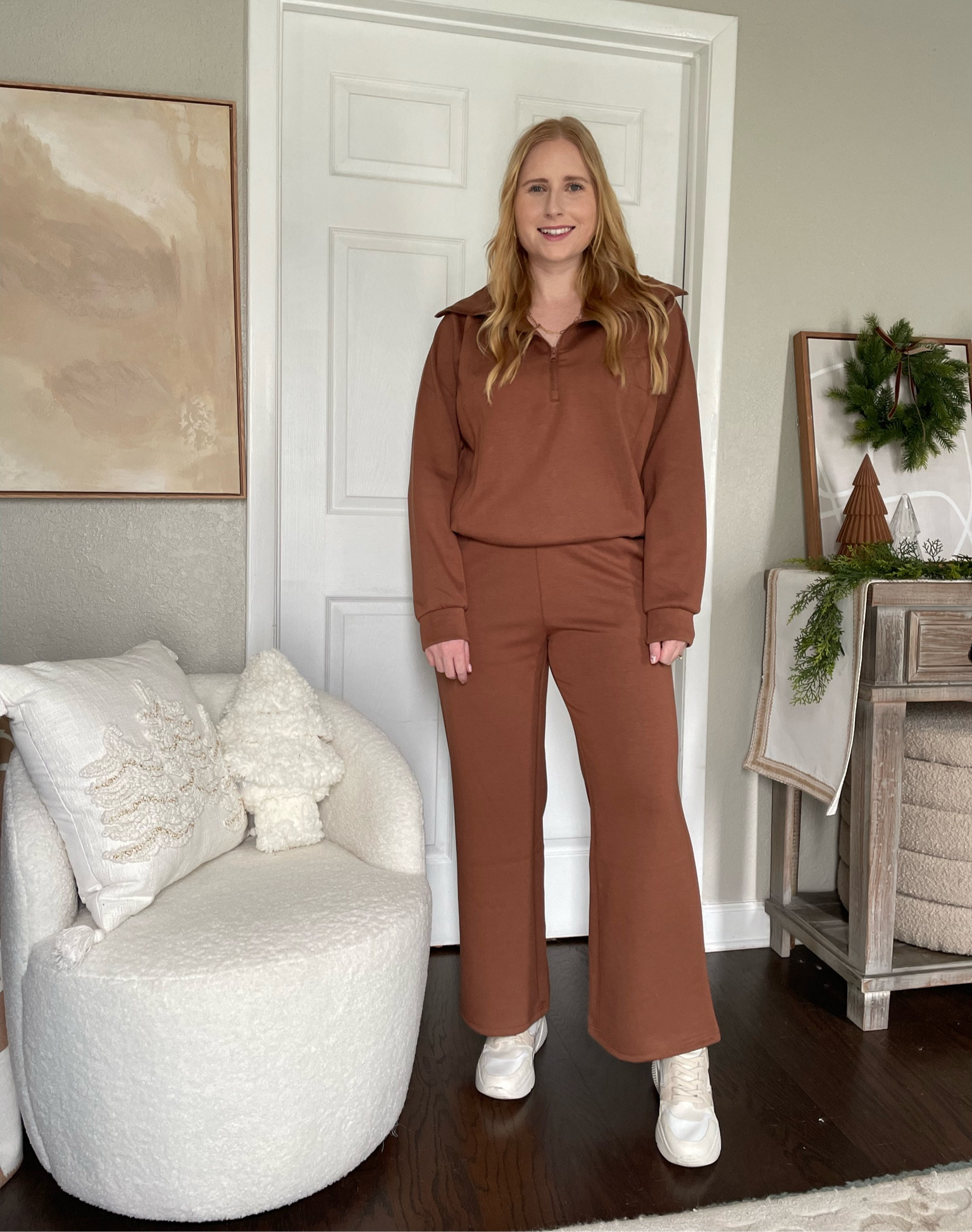Amazon Spanx inspired matching set (size M, brown) 

#LTKtravel #LTKSeasonal #LTKmidsize