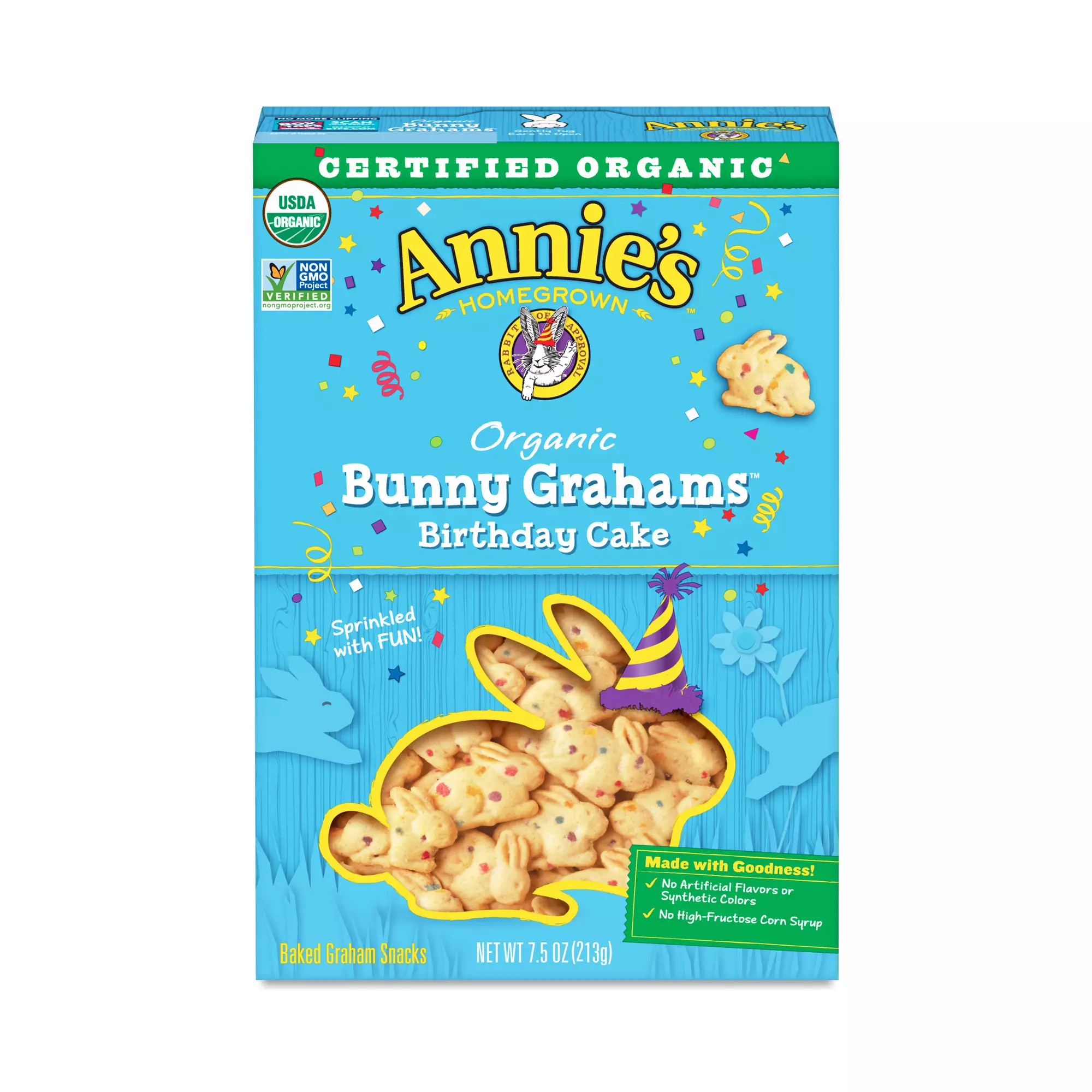 Birthday Cake Bunny Grahams Cookies | Thrive Market