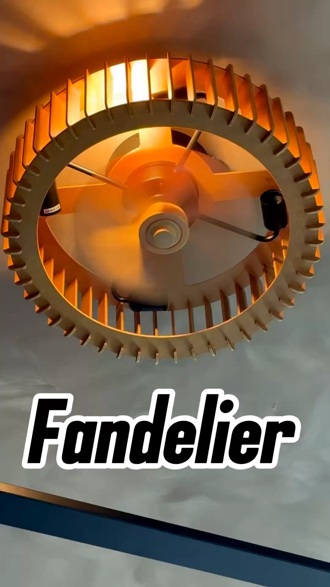 install our fandelier we got from Amazon 

#diy #home #amazon #fandelier

#LTKvlog #LTKHome
