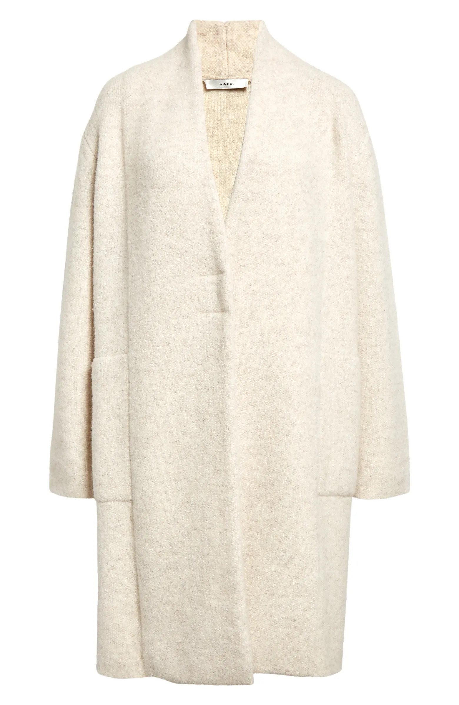Vince Bouclé Wool & Cashmere Cardigan Coat | Nordstrom | Nordstrom