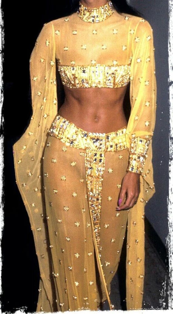 Da Neena M1020 Cher Showgirl Vegas Stage Dance Pageant Costume | Etsy | Etsy (US)