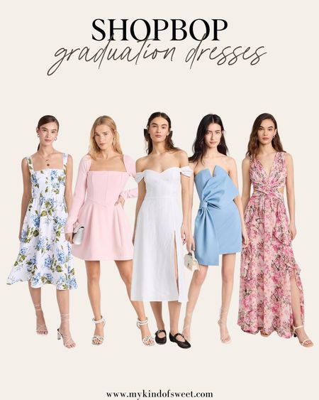 Love these Graduation dresses! So many fun colors, patterns, & styles to pick from! Perfect material for summer graduations! 

#LTKstyletip #LTKSeasonal #LTKbeauty