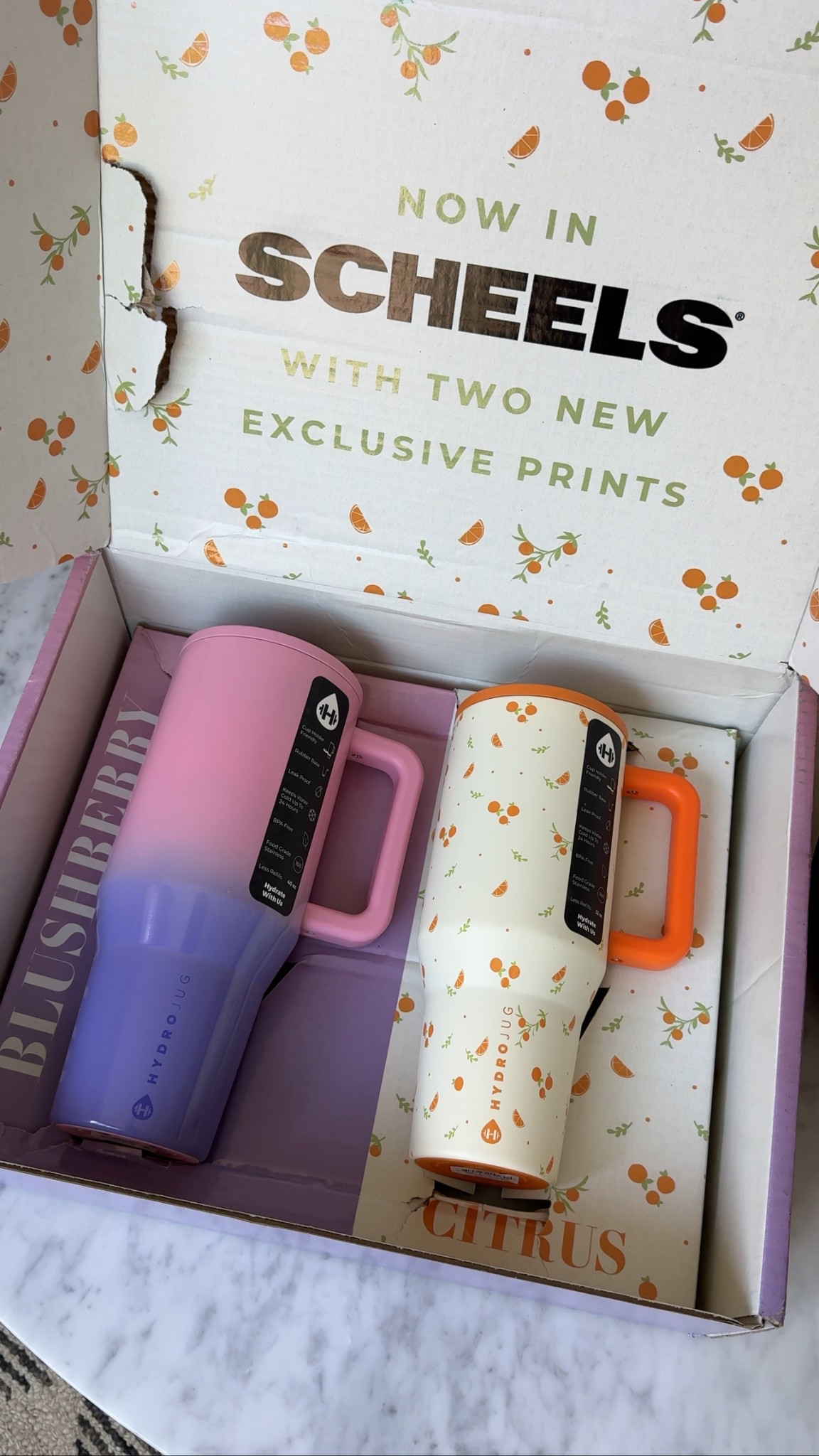 new scheels exclusive HydroJug’s !! the orange is my fav🤍🍊

#LTKActive #LTKSeasonal #LTKGiftGuide