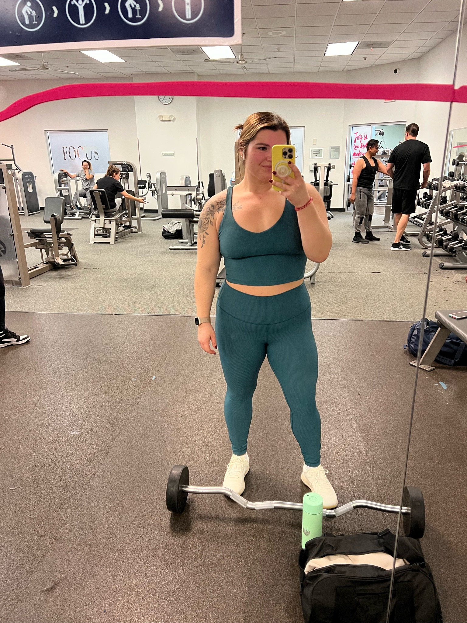 Boxing Day workout in all new lululemon gear I gifted myself. The new align ribbed material set and training shoes! The ribbed material is tighter than their usual align fabric so size up in the leggings! I’m usually a 10 but wear a 12 in these  

#LTKcurves #LTKfit #LTKSeasonal