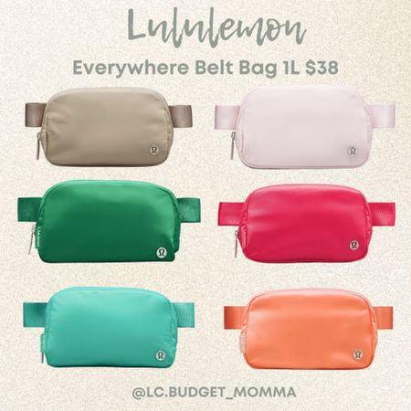 Today’s Lululemon Stock! ✨

Everywhere Belt Bag 1L $38.00 

#bag #purse #crossbody #lululemon #gift #giftidea #giftsforher #mothersday


#LTKSeasonal #LTKItBag #LTKGiftGuide