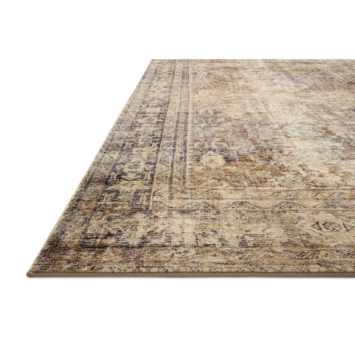 Amber Lewis x Loloi Morgan Sunset / Ink Area Rug feat. CloudPile | Wayfair North America