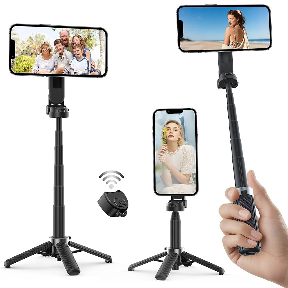Opticnock 4-in-1 Magnetic Selfie Stick for iPhone/Android - 360° Rotatable, Extendable with Wire... | Amazon (US)