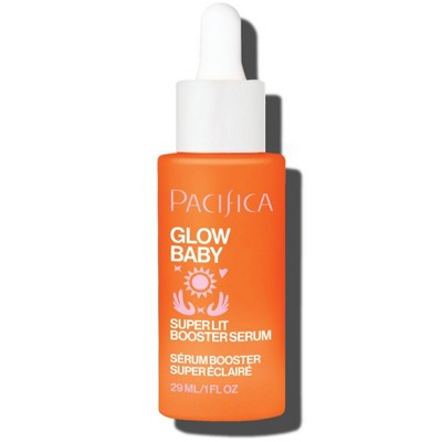 Pacifica Glow Baby Vitamin C Booster Serum - 1 fl oz: Exfoliating Face Treatment for Oily, Combination Skin | Target