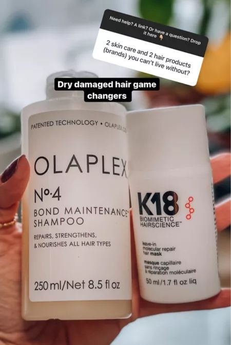 My top two ride or die hair care faves! Olaplex shampoo! K18 leave in hair treatment

#LTKstyletip #LTKbeauty