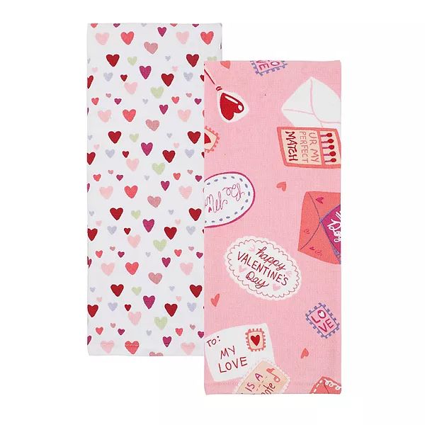 Celebrate Together™ Valentine's Day Love Notes 2-pc. Kitchen Towel Set | Kohl's