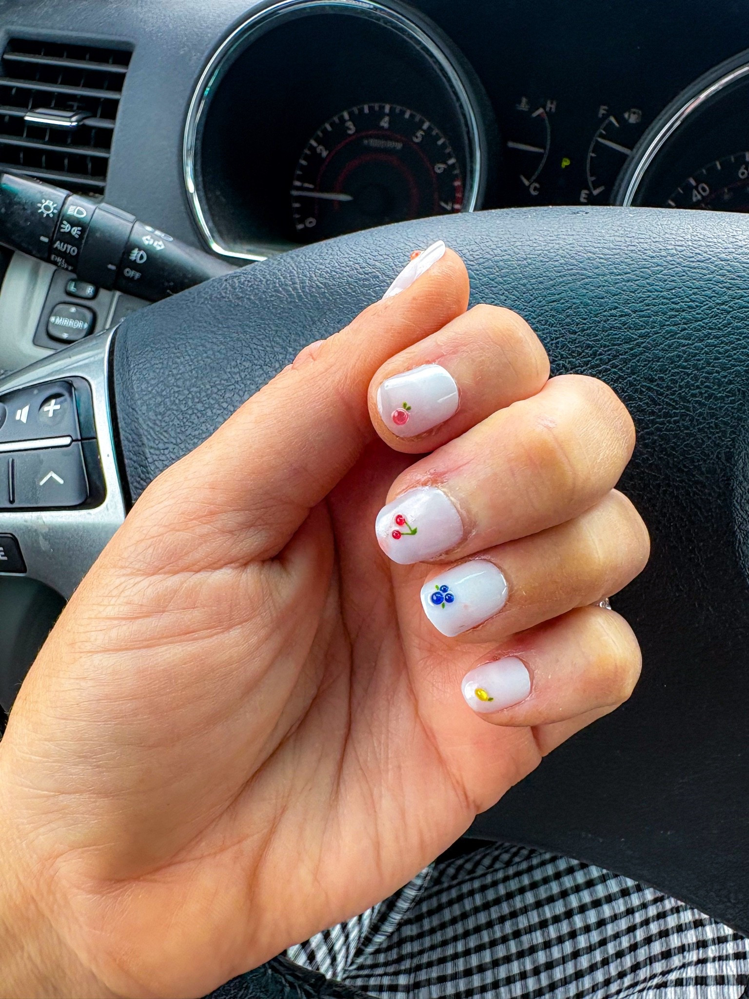 Neutral nails with a pop of fruit! 🍒🍉 Love that these press-on nails come in a short length and Glamnetic glue works so well at keeping them on!

#LTKselfcare #LTKBeauty #LTKmomlife