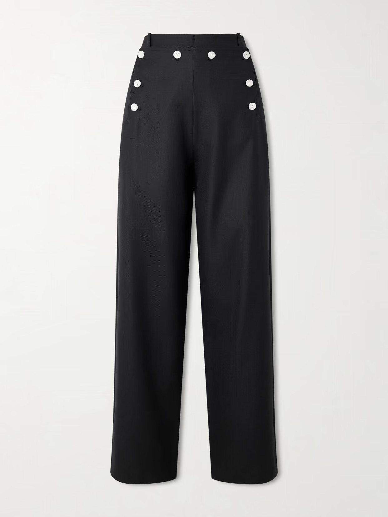 S. S. Daley - Sailor Wool Straight-leg Pants - Black | NET-A-PORTER (US)