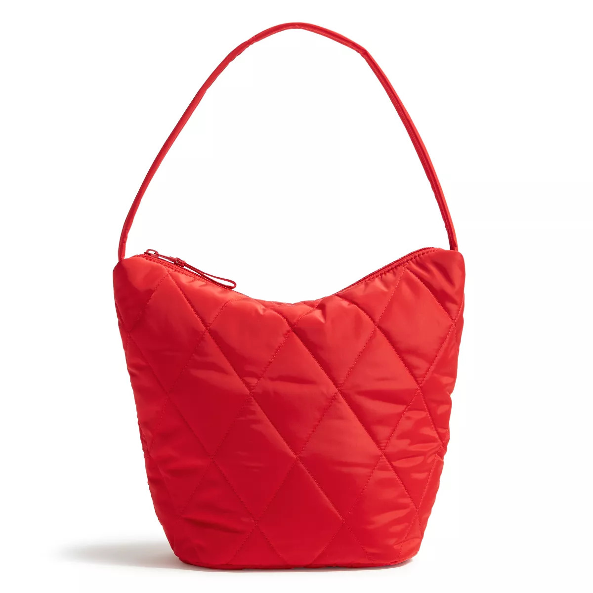 Vera Bradley Women's Outlet Ultralight Slouchy Bucket Shoulder Bag Goji Berry Red | Target