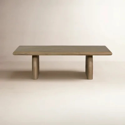 Fen Solid Wood Sled Coffee Table | Wayfair North America