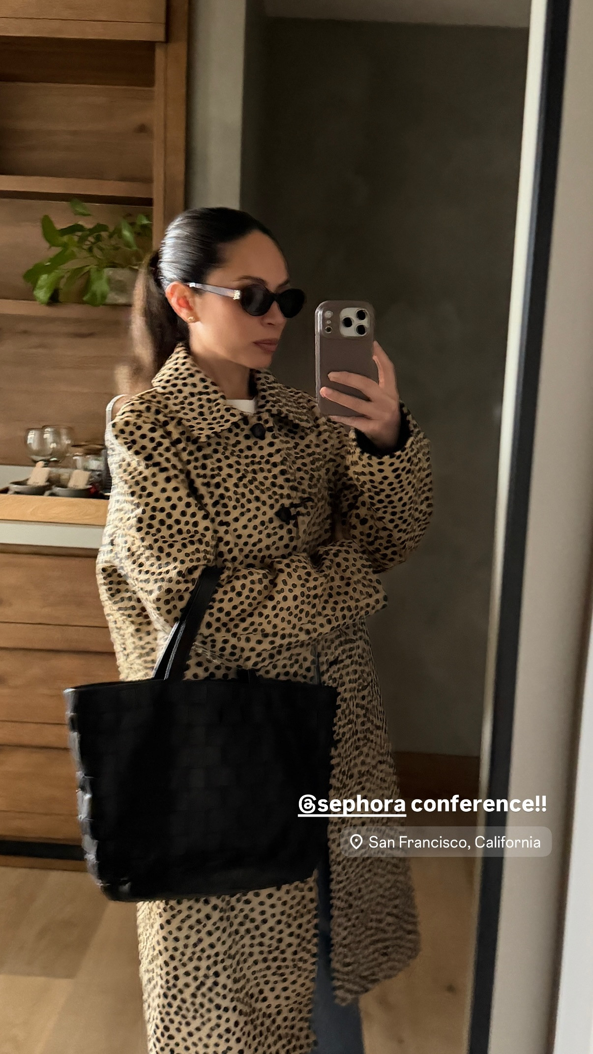Sephora conference outfit! Loving leopard print 

 
