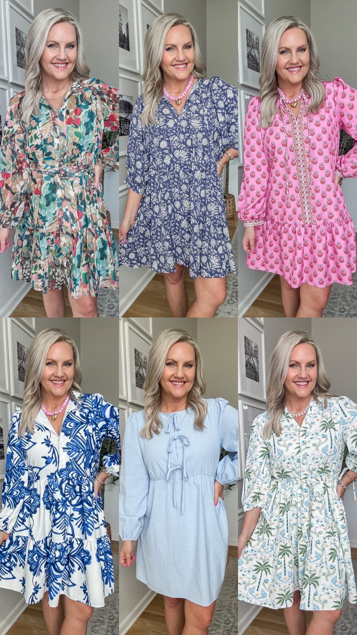 So many good dress options right now it was hard to choose just one. These are the kind of easy, throw on and go dresses that still feel put together and flattering for anything on your calendar.

spring dresses roundup casual dresses for women flattering everyday dresses easy outfit ideas feminine style spring outfits dress try on everyday style comfortable dresses versatile wardrobe pieces lovelylifestyling 

#LTKOver40 #LTKSeasonal #LTKootd