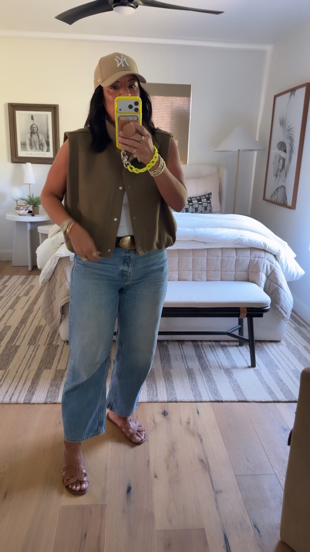 Tank size medium, vest size medium, belt size large, jeans size 29 (I’m a curvy size 8), shoes fit tts

#LTKootd #LTKMidsize #LTKOver40