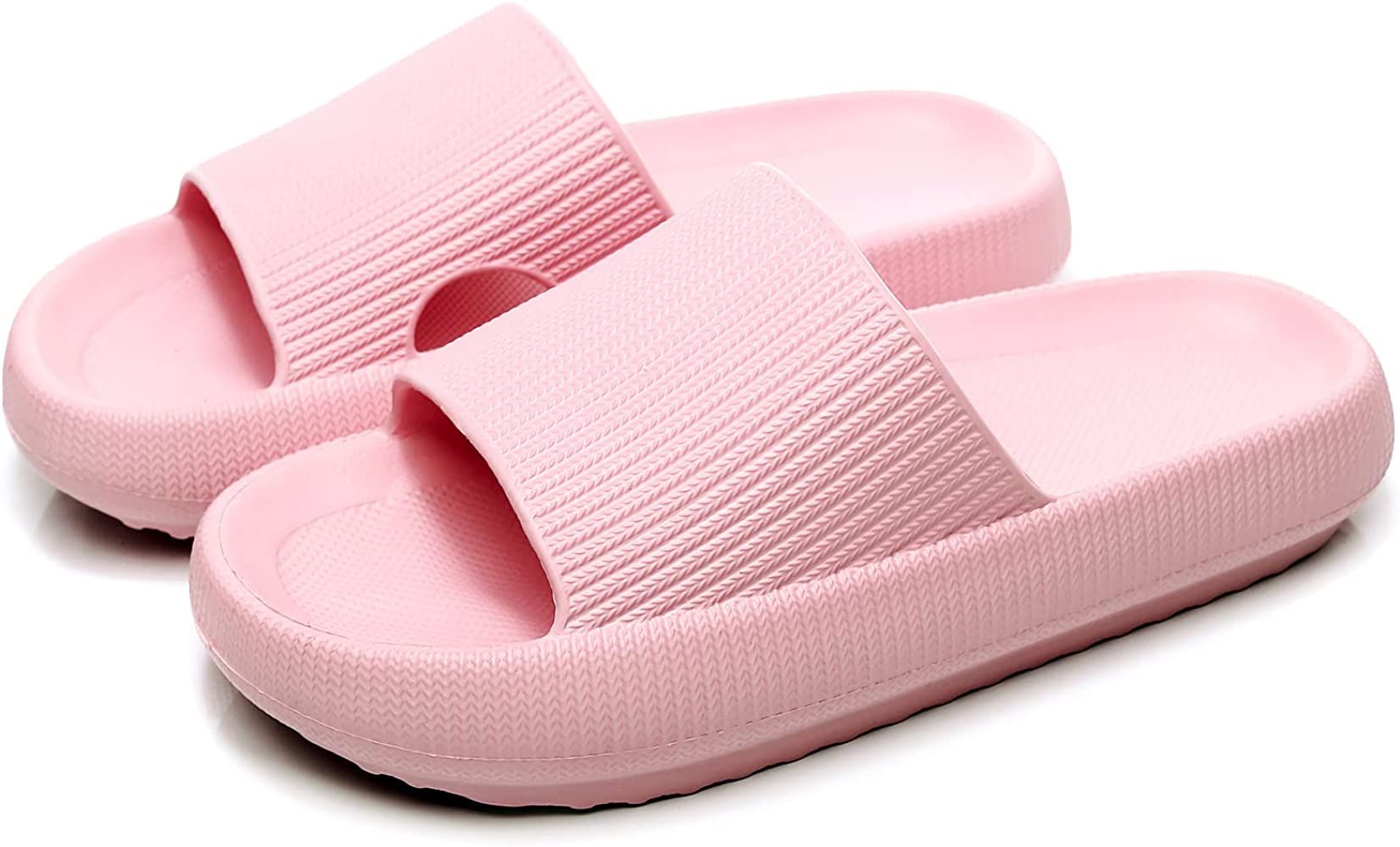 Cloud Slippers for Women and Men, Rosyclo Massage Shower Bathroom Non-Slip Quick Drying Open Toe ... | Amazon (US)