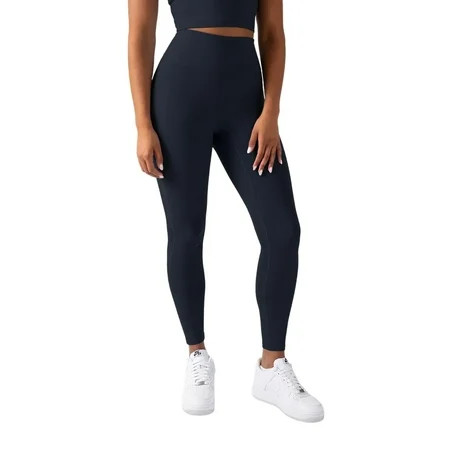 YITTY Active Women s UltraLuxe High-Waist Legging Athleisure 4-Way-Stretch Deep Navy 2X Regular | Walmart (US)