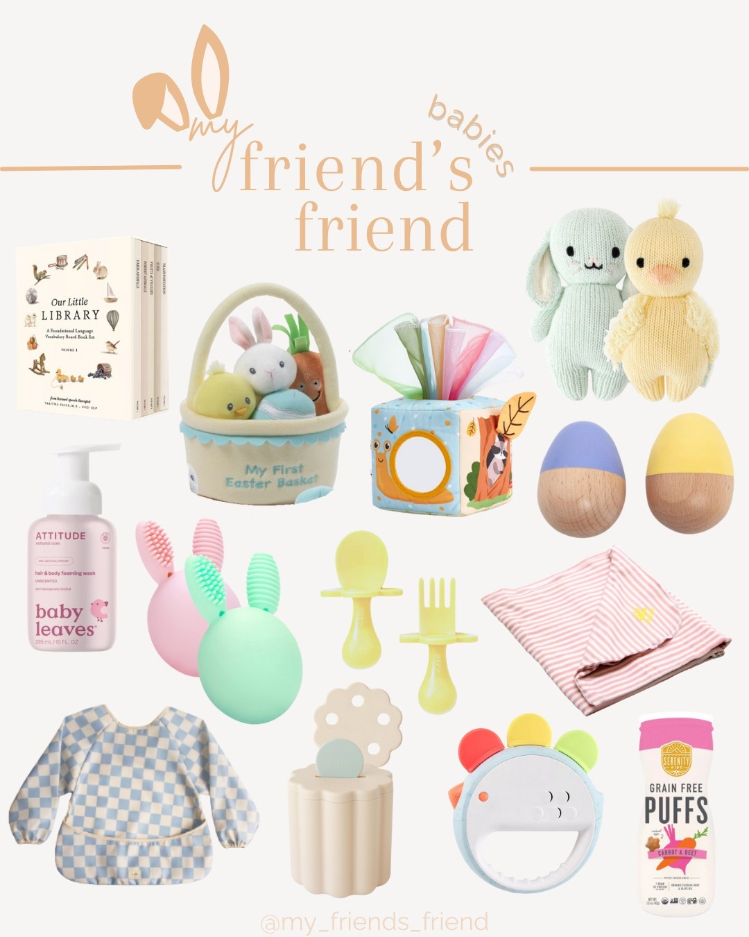 swipe for the best easter basket ideas for baby! something useful, something fun, something yummy + you’re done 👯‍♀️🐰💜

easter//easter basket//easter basket ideas//kid gift ideas//gifts for kids//baby’s first easter

#LTKGiftGuide #LTKBaby #LTKSeasonal