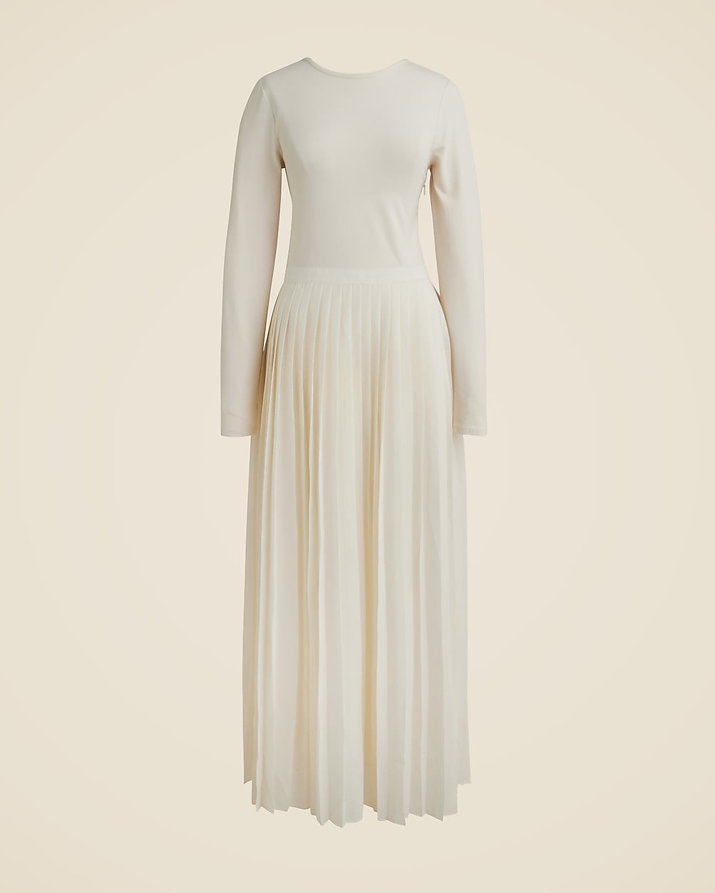 Pleated ballet dress in stretch cotton-blend | J. Crew US