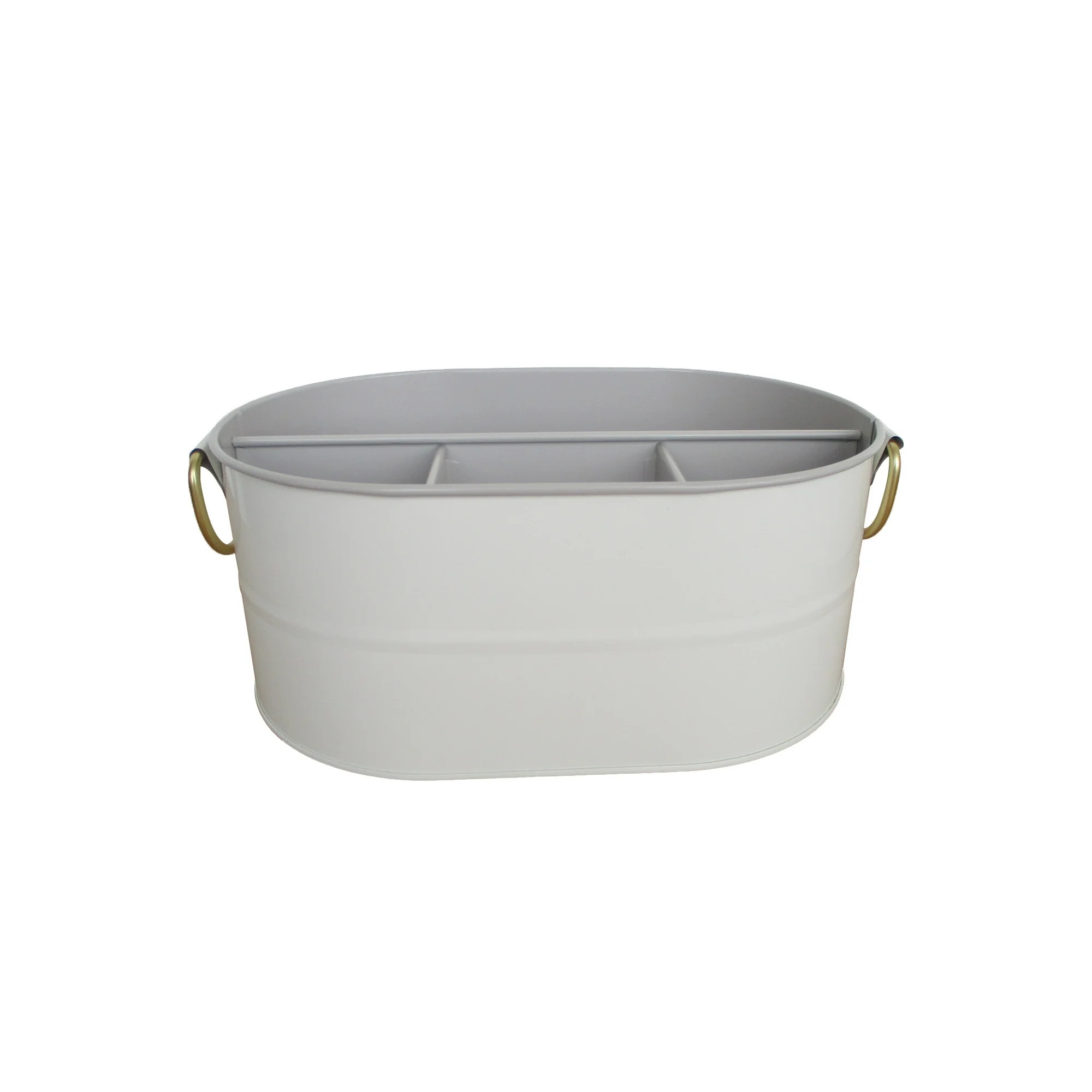 Better Homes & Gardens 2-Tone Galvanized Utensil Caddy - Grey | Walmart (US)