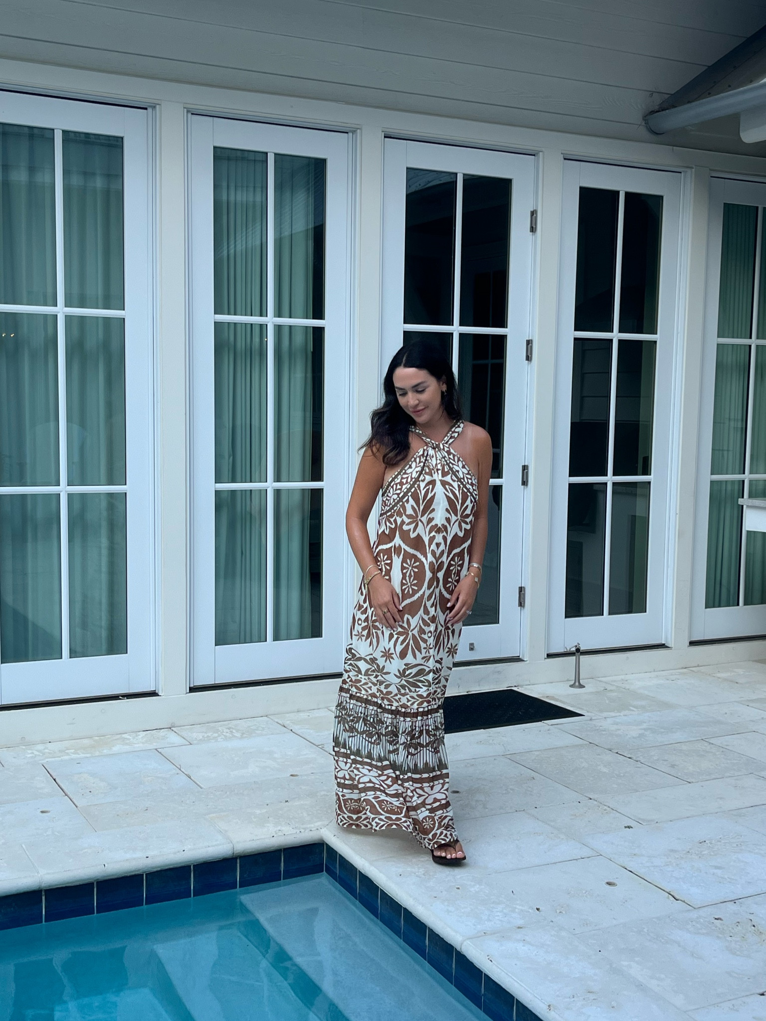 Vacay dress look for tonight in rosemary beach - dress is Anthropologie and so comfortable and flattering 

#LTKtravel #LTKstyletip