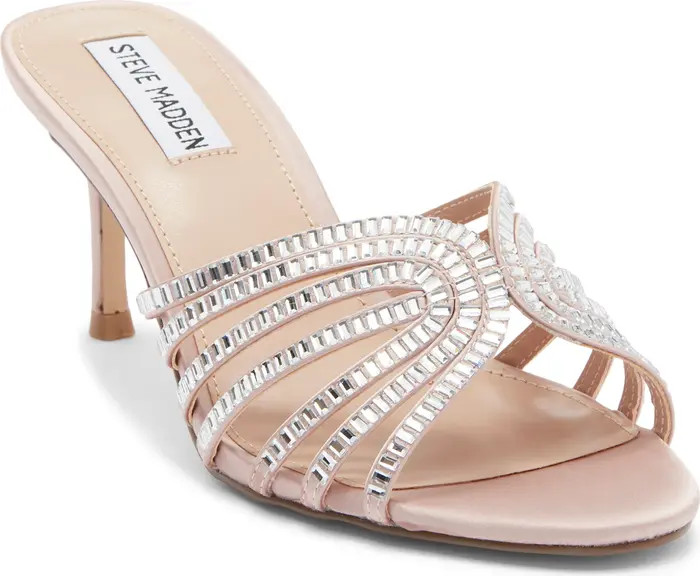 Melanyy Crystal Embellished Slide Sandal (Women) | Nordstrom Rack