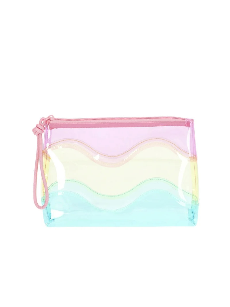 No Boundaries Women's Graphic Beach Pouch,Multicolor - Walmart.com | Walmart (US)