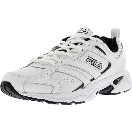Fila Men's Capture White / Peacoat Metallic Silver Ankle-High Running Shoe - 7.5M | Walmart (US)