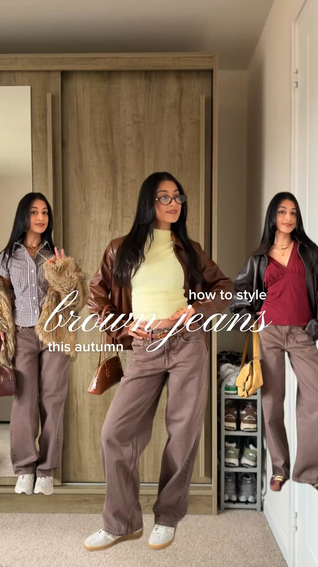 how to style brown jeans 🤎

#LTKstyletip #LTKautumn #LTKpetite