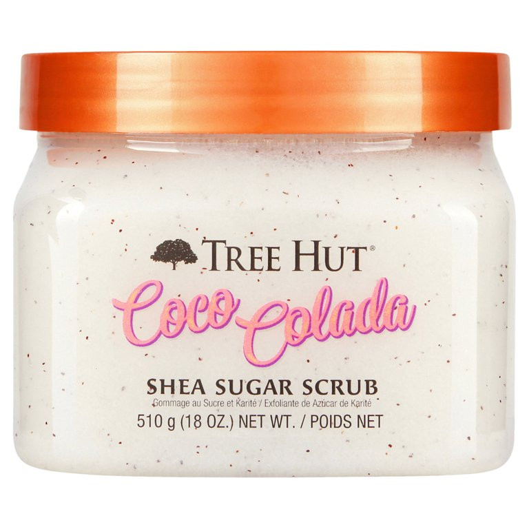 Tree Hut Coco Colada Shea Sugar Exfoliating and Hydrating Body Scrub, 18 oz. | Walmart (US)