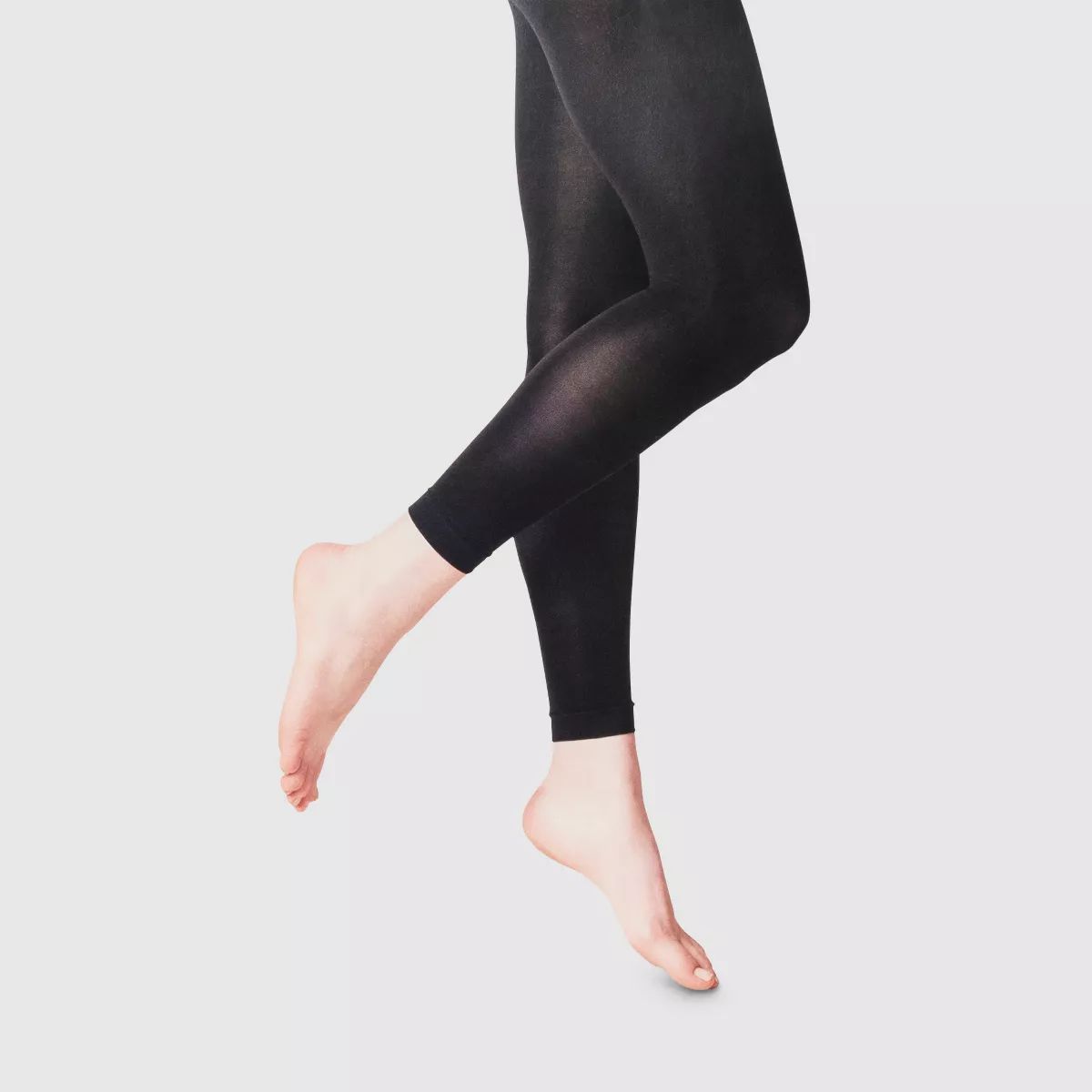 Women's 50D Opaque Footless Tights -A New Day™ Black | Target
