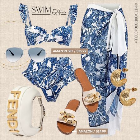 $24.99 Amazon sandals + $35.99 Amazon 3pc swim set!✨Click on the “Shop OOTD Collages” collections on my LTK to shop!🤗 Have an amazing day!! Xo!!

#LTKunder50 #LTKunder100 #LTKswim