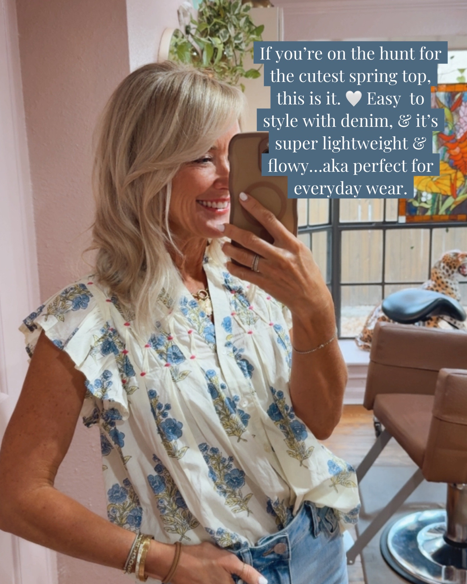 MARCH TOP SELLER | Spring Top 

#LTKOver40 #LTKBeauty #LTKootd