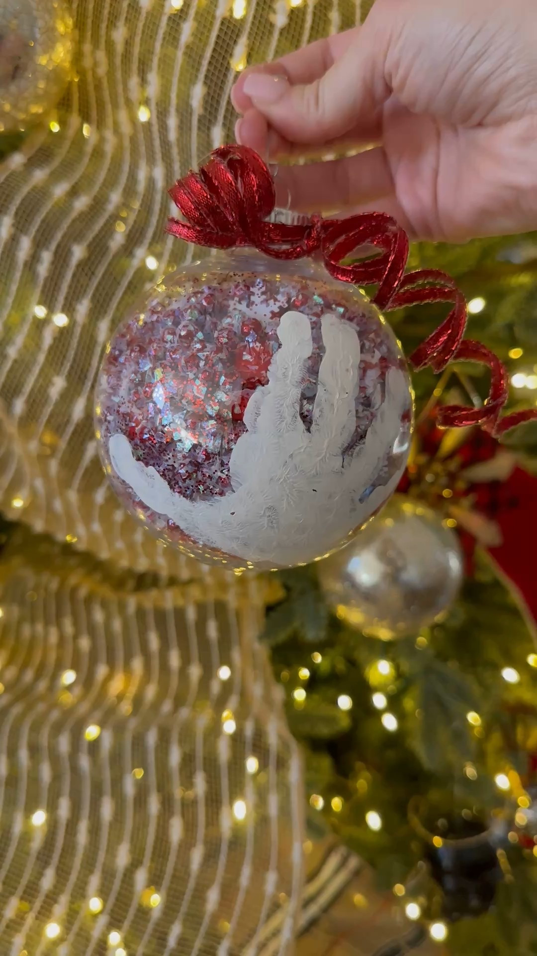 Christmas Ornament Keepsake! 

Makes for a great memory for you as a parents, gift for the grandparents 

#LTKmomlife #LTKFindsUnder50 #LTKHoliday