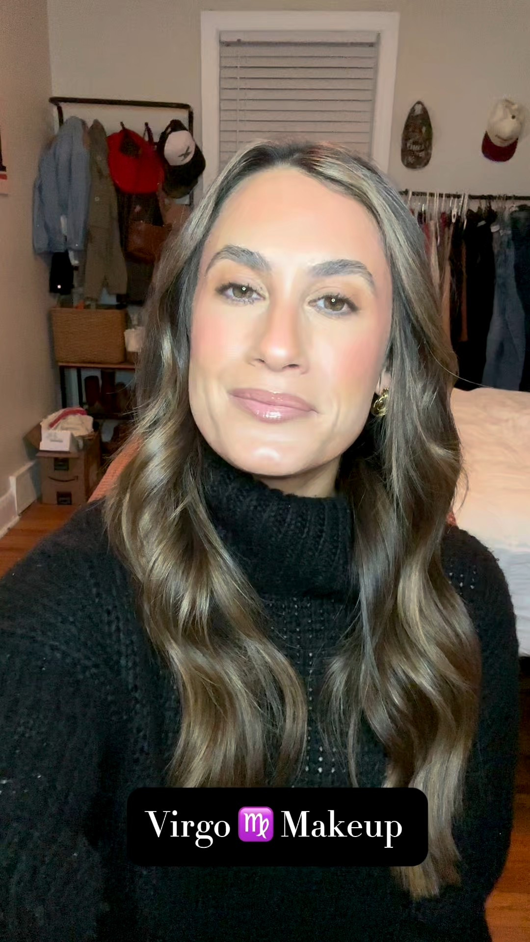 Virgo makeup ♍️ Trying this viral trend! 

✨Think warm tones and a natural look 

#LTKgrwm #LTKBeauty