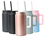Simple Modern 50 oz Mug Tumbler with Handle and Straw Lid | Reusable Insulated Stainless Steel Large | Amazon (US)