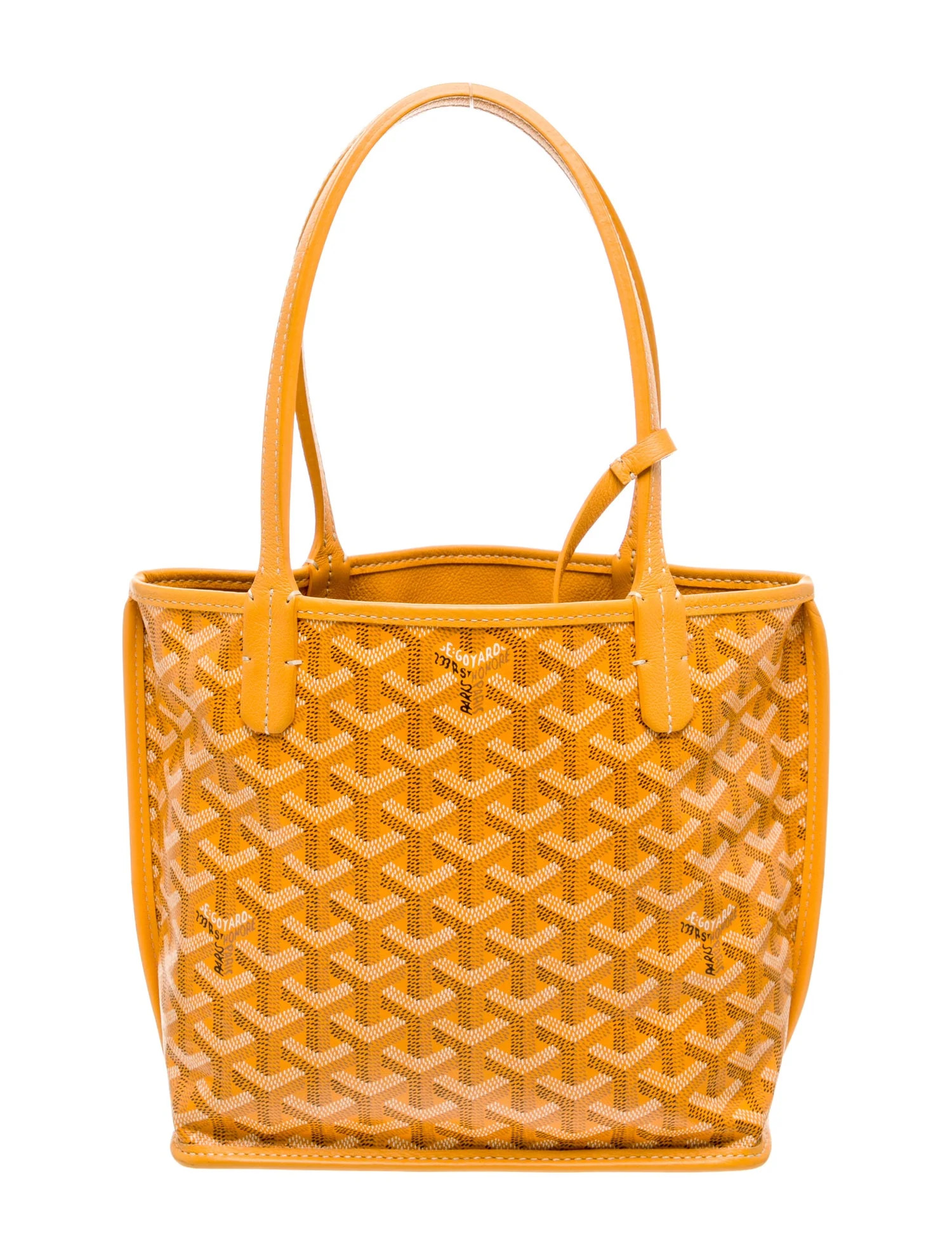 Goyard Goyardine Anjou Mini 2023 - Yellow Totes, Handbags - GOY51278 | The RealReal | The RealReal