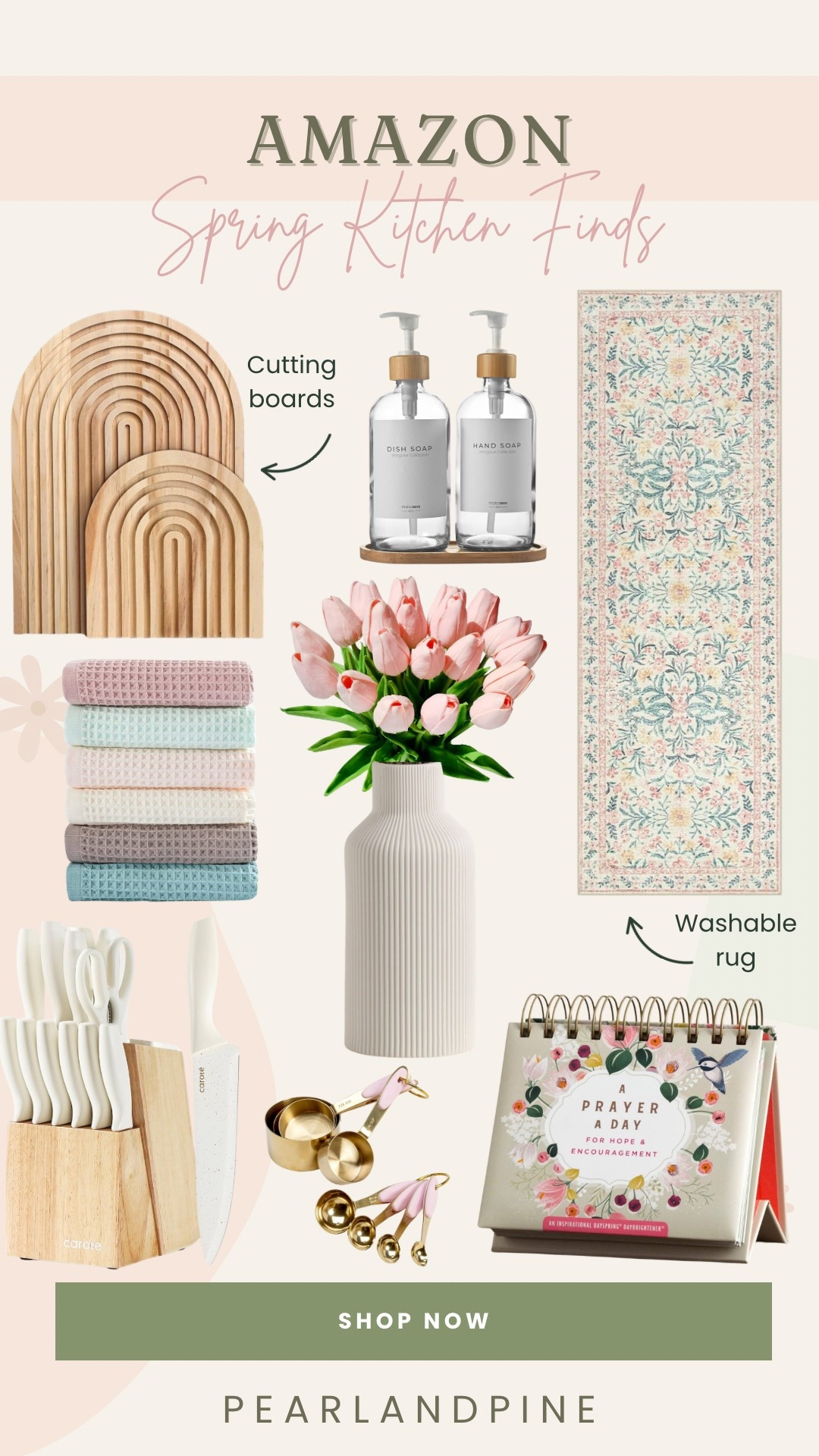 Spring is here! I found so many cute kitchen finds to share! 🌷