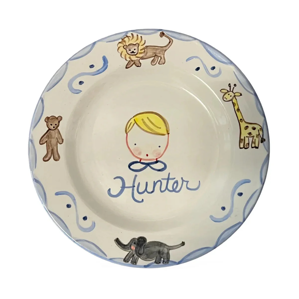 Boy Name Plate | Over The Moon